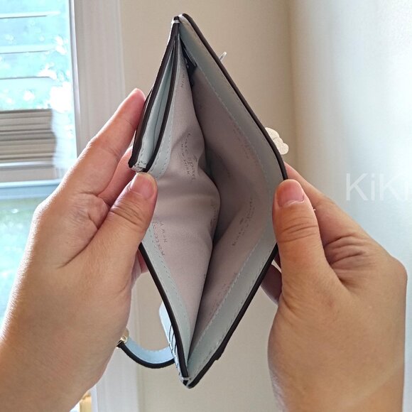 Kate Spade Phoebe Floral Applique Turnlock Medium Wallet KK250 - Picture 5 of 8